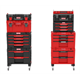 Gereedschapskist met laden Qbrick System PRIME DRAWER 2 TOOLBOX EXPERT RED Ultra HD Custom