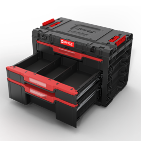 Gereedschapskist met laden Qbrick System PRIME DRAWER 3 TOOLBOX BASIC