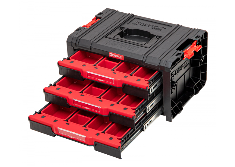 Gereedschapskist met laden Qbrick System PRO 2.0 DRAWER 3 TOOLBOX EXPERT