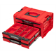 Gereedschapskist met laden Qbrick System PRO 2.0 DRAWER 3 TOOLBOX EXPERT RED