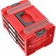 Gereedschapskist met laden Qbrick System PRO 2.0 DRAWER 3 TOOLBOX PROFI EXPERT RED Ultra HD Custom