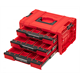 Ladeset op verrijdbaar platform Qbrick System PRO 2.0 DRAWER SET EXPERT RED Ultra HD