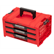 Ladeset op verrijdbaar platform Qbrick System PRO 2.0 DRAWER SET EXPERT RED Ultra HD