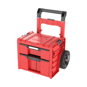 Gereedschapskoffer Qbrick System PRO CART 2.0 PLUS DRAWER 2 Red Ultra HD Custom