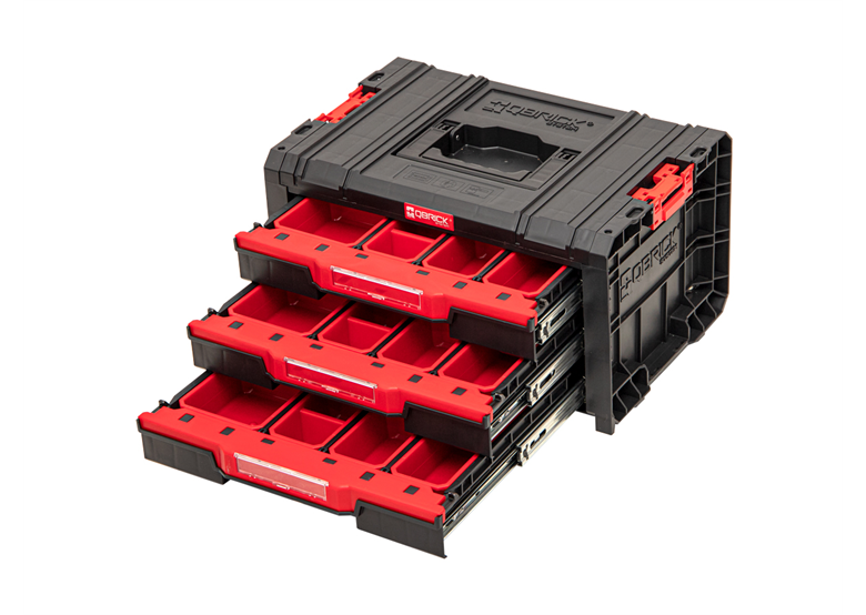 Gereedschapskist met laden Qbrick System PRO DRAWER 3 TOOLBOX EXPERT