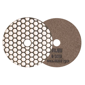 Schuur- en polijstpad voor droog werken 100mm, K3000 Rubi 62976