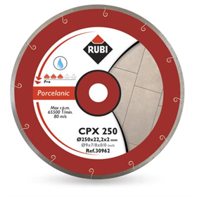 Diamantzaagblad 250mm Rubi CPX 250 PRO