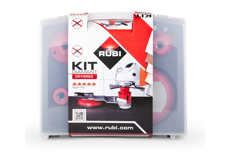 Diamantborenset 5-delig Rubi DRYGRES