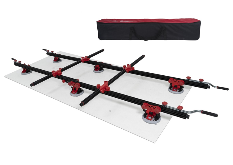 Draagsysteem voor het hanteren van grootformaat platen en tegels Rubi SLAB TRANS HEAVY DUTY N
