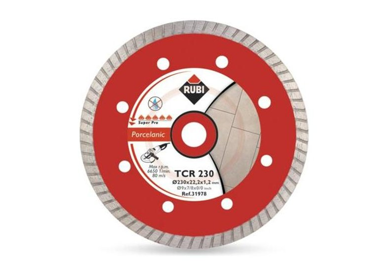 Zaagblad diamant 125mm Rubi TCR 125