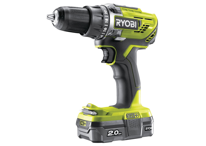 Boor-schroefmachine Ryobi ONE+ R18DD3-120S 1x2,0Ah
