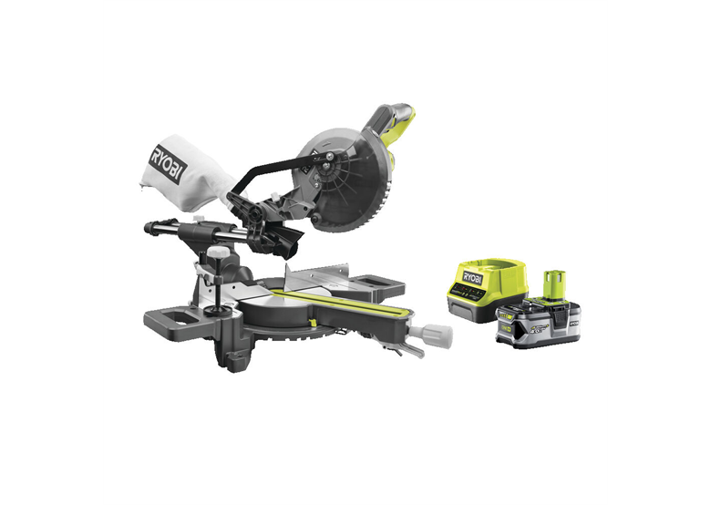 Afkort/verstekzaag Ryobi ONE+ RMS18190-140G 1x4,0Ah
