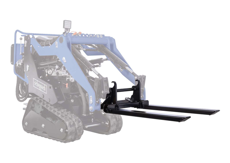 Palletvorken voor MKL730 schranklader Scheppach SCH7915400702