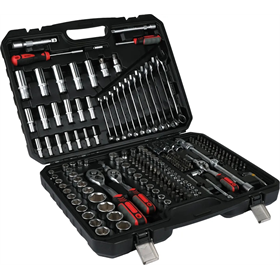 Dopsleutels 1/4" 3/8" 1/2" 222 stuks Schmith SCH01Z01222