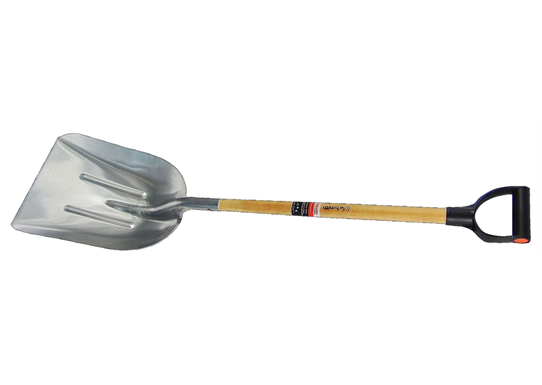 Aluminium schep met houten handvat Schmith SG-LA