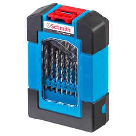 Metaalboren set HSS 19st. Schmith SQWM-01