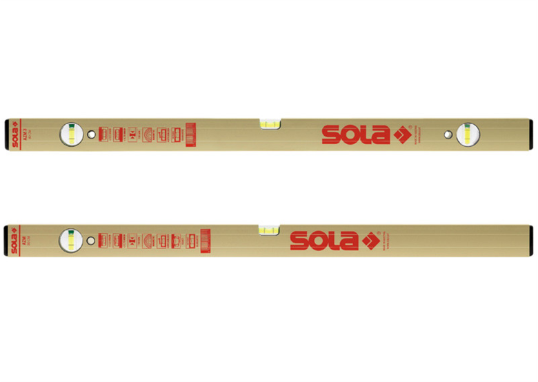 Waterpas   aluminium   magnetisch Sola AZM 80