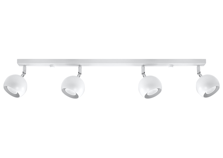 Plafondlamp OCULARE 4L wit Sollux Lighting Bittersweet Shimmer