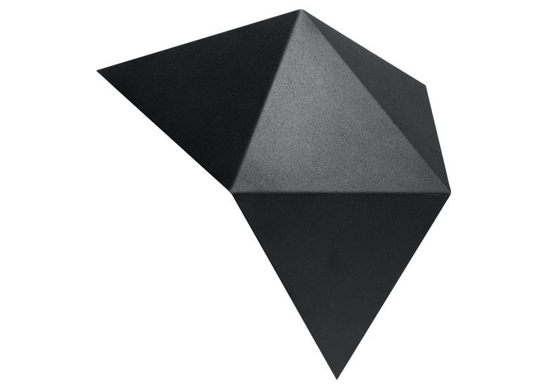 Wandlamp SOLIDO zwart Sollux Lighting Blue Sapphire