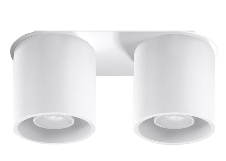 Plafondlamp ORBIS 2 wit Sollux Lighting Deep Space