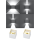 Wandlamp LUCA wit LED IP54 Sollux Lighting Deep Space