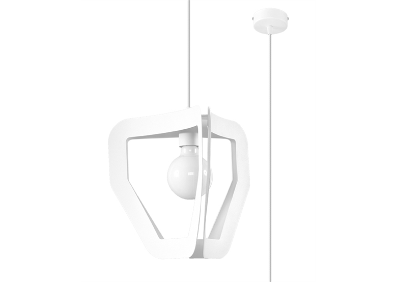 Hanglamp TRES wit Sollux Lighting Ezio Pescatori