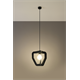 Hanglamp TRES zwart Sollux Lighting Ezio Pescatori
