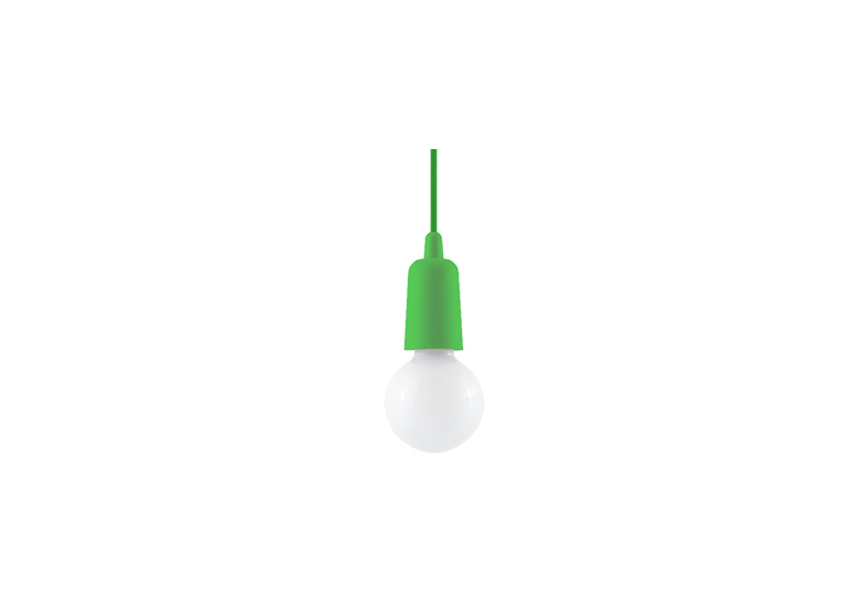 Hanglamp DIEGO 1 groen Sollux Lighting Nickel