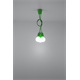 Hanglamp DIEGO 3 groen Sollux Lighting Nickel