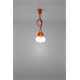 Hanglamp DIEGO 3 oranje Sollux Lighting Nickel