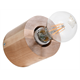 Wandlamp SALGADO natuurlijk hout Sollux Lighting Peach Puff