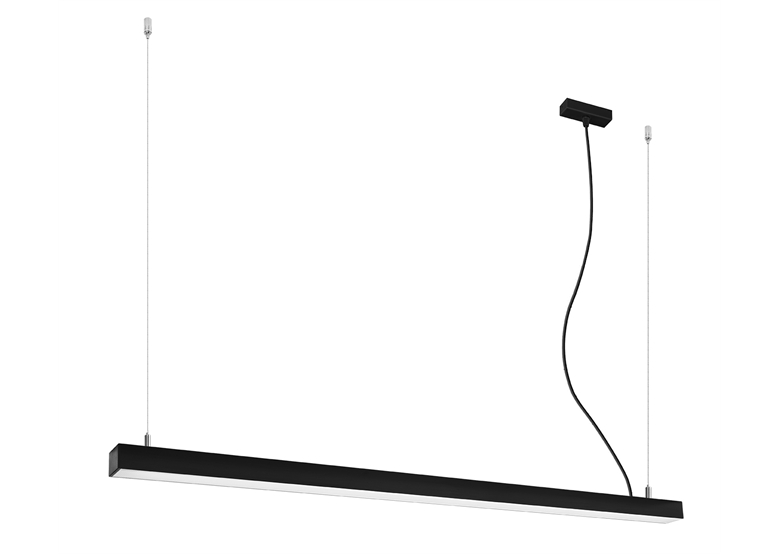Hanglamp PINNE 150 zwart Sollux Lighting Toro TH.087