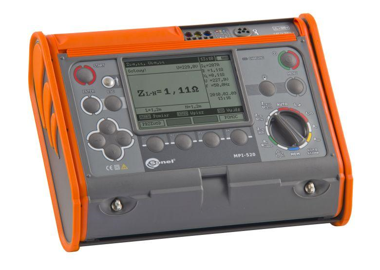 Multifunctionele elektrische systeemmeter Sonel MPI-520