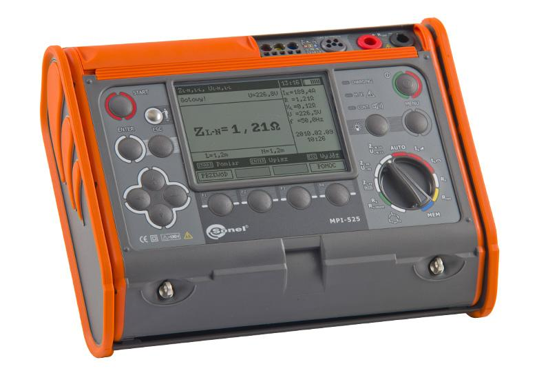 Multifunctionele elektrische systeemmeter Sonel MPI-525