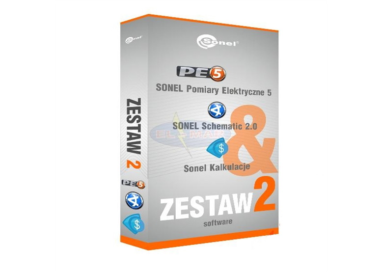 Sonel software set 2 Sonel WAPROZESTAW2