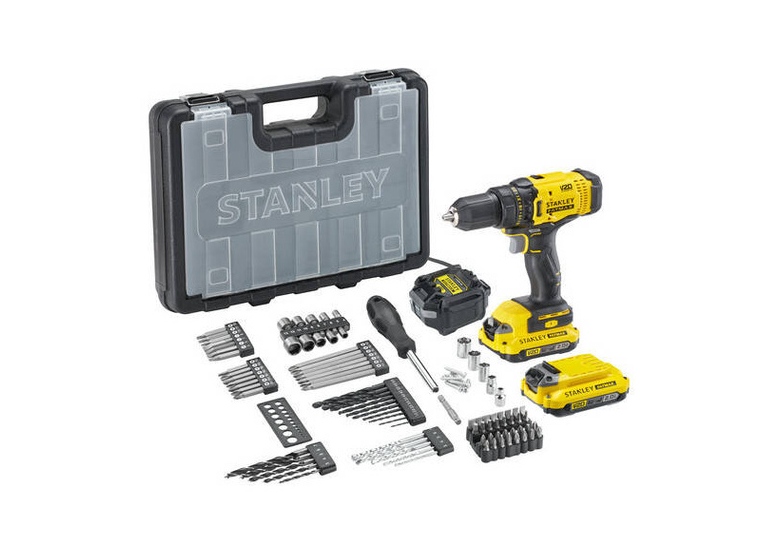 Boor-schroefmachine Stanley FatMax V20 SFMCD700D2A 2x2.0Ah