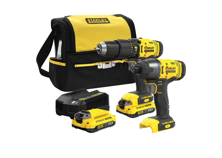Gereedschap Set 18V Stanley FatMax V20 SFMCK465D2S 2x2.0Ah