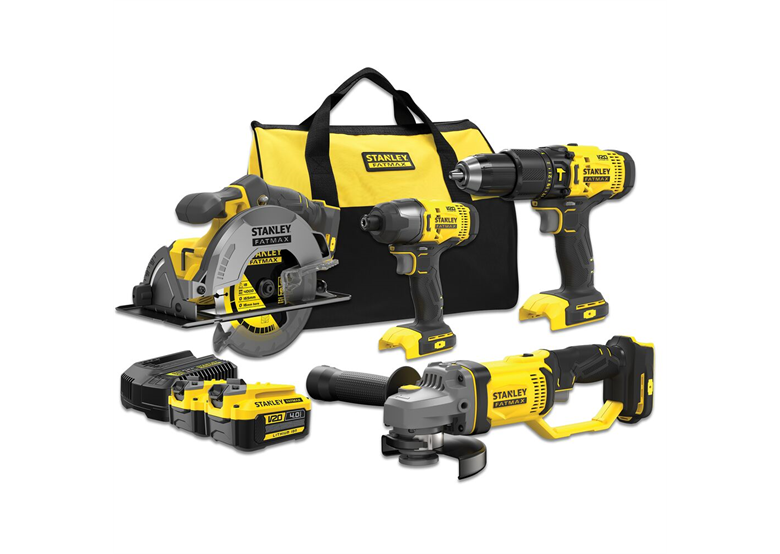 Gereedschap Set 18V Stanley FatMax V20 SFMCK469M2 2x4.0Ah