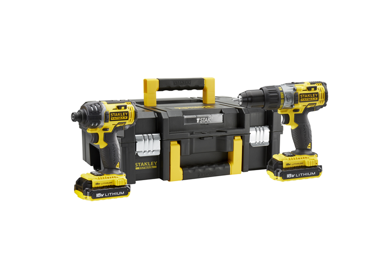 Gereedschap Set 18V Stanley FMCK461D2T 2x2.0Ah