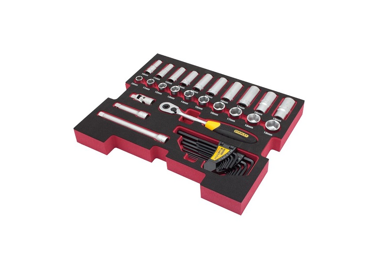 Dopsleutels 3/8", inzetstuk voor TSTAK set 38 stuks Stanley FMHT0-74296