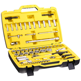 Dopsleutelset 1/2", 1/4", 81dlg. Stanley FMMT82826-1