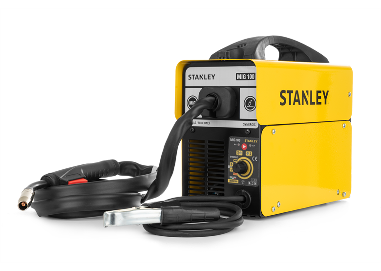 Inverter MIG/MAG lasapparaat 100 A, gasvrij Stanley MIG-100