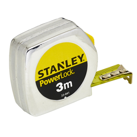 Rolmaat Powerlock, kunststof behuizing [l] 3m/12,7mm Stanley S/33-218-1