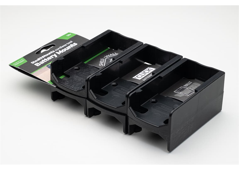 Accuhouder voor Festool 18V, 6-pack Stealth Mounts BM-FT18-BLK-6