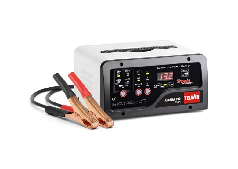 Acculader met starthulp. Telwin ALASKA 210 START