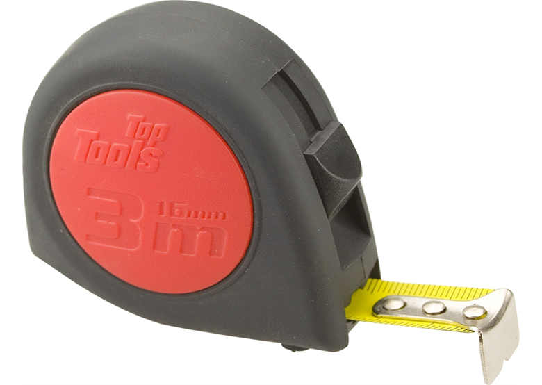 Rolmaat 8 mtr, Magnetisch Top Tools 27C318
