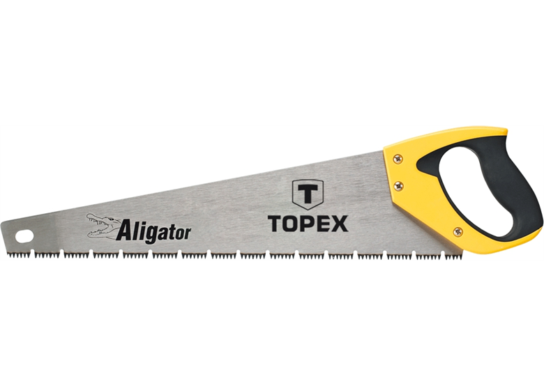 Handzaag 500mm Aligator 7 TPI Topex 10A451