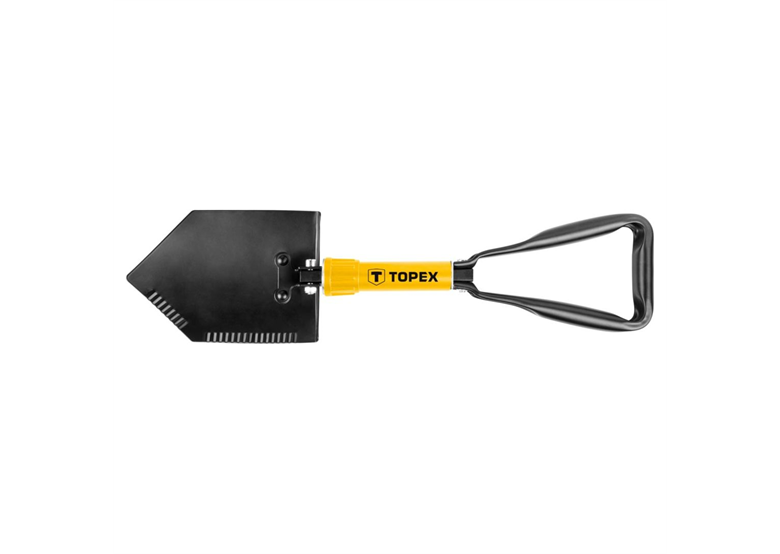 Opklapbare spade 24.5x15.5cm, 58cm Topex 15A075