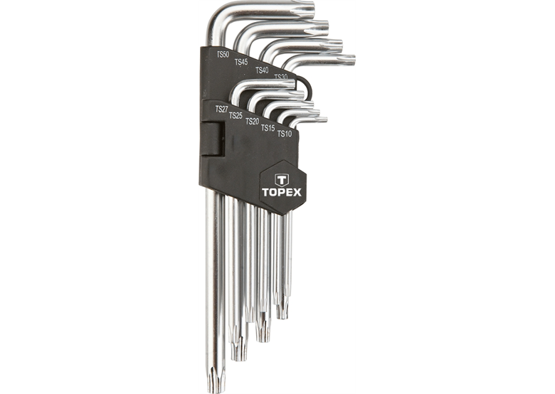 Torx Speciaalset TS10-50, set 9st. Topex 35D951