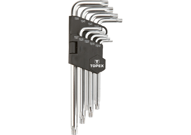 Torx Speciaalset  TS10-50, set 9st. Topex 35D951